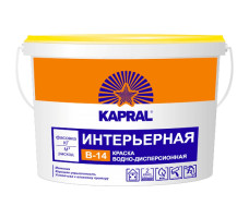 Матовая краска для внутренних работ Kapral B-14 15 кг