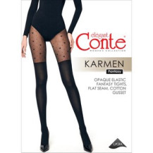 Колготки женские CONTE ELEGANT KARMEN, р.2, nero Колготки женские CONTE ELEGANT KARMEN, р.2, nero