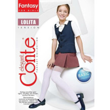 Колготки детские CONTE ELEGANT Lolita bianco р. 146-152 арт. 22с-3сп Беларусь Колготки детские CONTE ELEGANT Lolita bianco р. 146-152 арт. 22с-3сп Беларусь