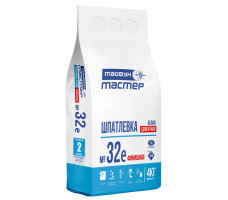 Шпатлевка цементная финишная «Тайфун Мастер» №32е (белая), 4 кг