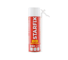 Пена монтажная бытовая всесезонная STARFIX Straw Foam (500мл)