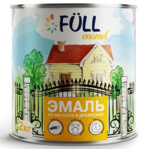 Эмаль FULL ПФ-115 вишневая 2кг Эмаль FULL ПФ-115 вишневая 2кг