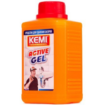 Средство для удаления засоров "KEMI - professional - ACTIVE Gel" ПВХ-бут. 500 мл. Средство для удаления засоров "KEMI - professional - ACTIVE Gel" ПВХ-бут. 500 мл.