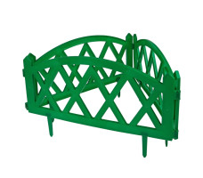 Забор декоративный MODERN №4, 3х0,35 м, зеленый, GARDENPLAST