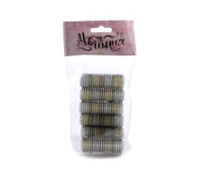 Бигуди пласт. 6шт 6,3х1,5см арт. ZC00801A