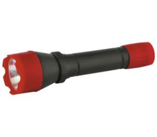 Фонарь Ultraflash 6102-ТН  (фонарь, красный, 1LED, 1 реж, 2XR6, пласт, блист-пакет) 25/200