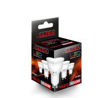 Лампа светодиодная LED-GU10-7W-3000K