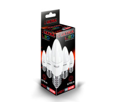 Лампа светодиодная LED-C37-7W-E27-3000K