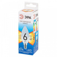 Лампа светодиодная стандарт LED B35-7W-827-E14 ЭРА QX диод. свеча, 6Вт, тепл., E14 Лампа светодиодная стандарт LED B35-7W-827-E14 ЭРА QX диод. свеча, 6Вт, тепл., E14