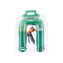 Шланг витой 15м + поливочный набор STARTUL GARDEN (ST6015-03) (спиральный) Шланг витой 15м + поливочный набор STARTUL GARDEN (ST6015-03) (спиральный)