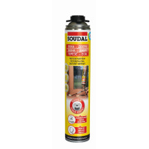 Монтажная пена пистолетная "Soudal" ОКНА ДВЕРИ 750 мл