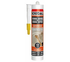 Клей монтажный "Soudal" Montage Fix ЛЕПНИНА КАРНИЗЫ белый 280 мл