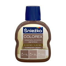 Пигментный концентрат универсальный Sniezka Colorex 75 темно-коричневый 100 мл Пигментный концентрат универсальный Sniezka Colorex 75 темно-коричневый 100 мл