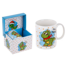 Кружка керамическая PERFECTO LINEA CHRISTMAS DRAGON-2 360мл арт.30-063302