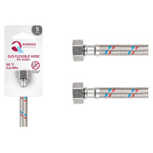 Подводка гибкая ECONOCE 1/2" г-г 80 см. арт. EC020080 Подводка гибкая ECONOCE 1/2" г-г 80 см. арт. EC020080