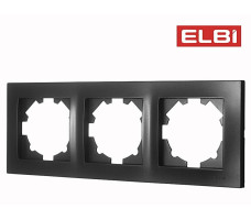 Рамка 3-я,дымчатый EL-BI Vega510-011100-227