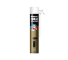 Пена монтажная бытовая всесезонная FOME FLEX "Mounting  Foam" (750мл) (Выход около 45л)