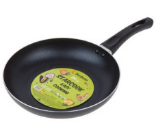 Сковорода ф 24х4.3 см, штамп., алюм., антиприг. покр., серия STARCOOK, PERFECTO LINEA