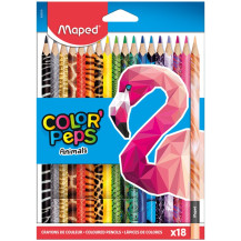 Карандаши цветные Maped "Color Peps Animals" Карандаши цветные Maped "Color Peps Animals"