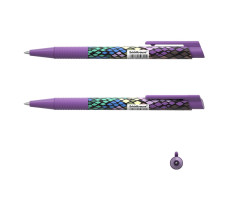 Ручка шариковая автоматическая ErichKrause "ColorTouch Purple Python" арт. 50822