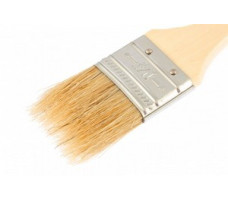 Кисть плоская Slimline 1,5" (38 мм), натуральная щетина, деревянная ручка Sparta