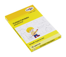 Пластилин Гамма Юный художник 18 цветов арт. 280047