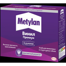 Клей обойный "Метилан Винил Премиум без индикатора", 200 гр. Клей обойный "Метилан Винил Премиум без индикатора", 200 гр.