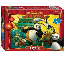 Мозаика puzzle 60 "Кунг-фу Панда" DreamWorks, Мульти