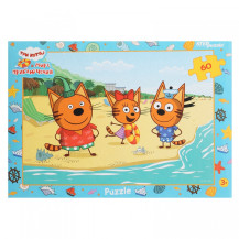 Мозаика Puzzle 60 "Три кота (new 1)" арт. 81235 Мозаика Puzzle 60 "Три кота (new 1)" арт. 81235