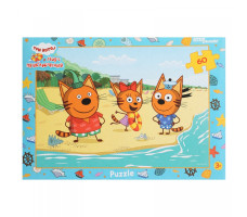 Мозаика Puzzle 60 "Три кота (new 1)" арт. 81235