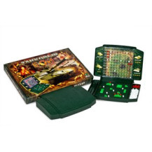 Игра детская настольная "Танковый бой" жесткая коробка 00994