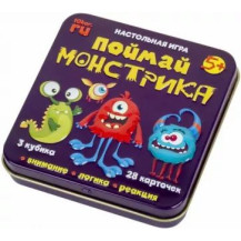 Настольная игра "Поймай монстрика" арт. 03527 Настольная игра "Поймай монстрика" арт. 03527