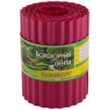 Бордюр д/газонов, грядок Комфорт крас.10смх9м арт. 256028 Бордюр д/газонов, грядок Комфорт крас.10смх9м арт. 256028