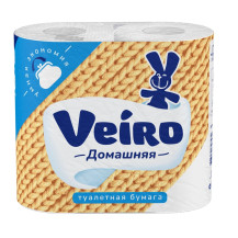 Veiro бумага туалетная Домашняя многослойная (2 слоя) 4шт. 1С24 Veiro бумага туалетная Домашняя многослойная (2 слоя) 4шт. 1С24