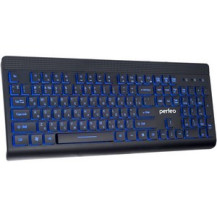 Клавиатура проводная Perfeo "BACKLIGHT" Multimedia, подсв. кнопок/буквUSB, чёрная (PF-843) /10 Клавиатура проводная Perfeo "BACKLIGHT" Multimedia, подсв. кнопок/буквUSB, чёрная (PF-843) /10
