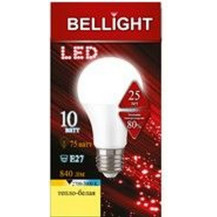Лампа светодиодная BELLIGHT LED A60 10W 220V E27 3000К Лампа светодиодная BELLIGHT LED A60 10W 220V E27 3000К