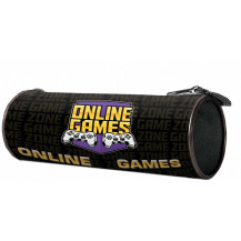 Косметичка-тубус GAME ZONE большая на молнии арт. ПТ-02 Косметичка-тубус GAME ZONE большая на молнии арт. ПТ-02
