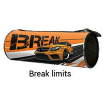 Косметичка-тубус на молнии малая "BREAK LIMITS" арт. ПТ-22 Косметичка-тубус на молнии малая "BREAK LIMITS" арт. ПТ-22