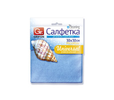Салфетка для уборки GRIFON, микрофибра, 30х30 см.