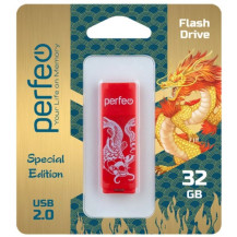 Флэш-диск Perfeo USB 32GB C04 Red Koi Fish арт. PF-C04RKF032