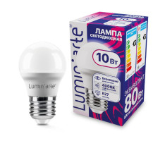 Лампа светодиодная LUMINARTE арт. LSTD-G45-10W4KE27 Лампа светодиодная LUMINARTE арт. LSTD-G45-10W4KE27