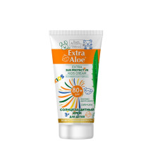 Солнцезащитный крем для всей семьи SPF 80+ серии Extra Aloe, 75мл Солнцезащитный крем для всей семьи SPF 80+ серии Extra Aloe, 75мл