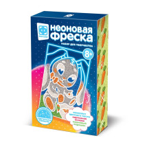 Игра "Фреска неон мини Зайка" арт. 430017