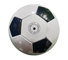 Мяч футбольный U-turn PVC N5 черно-белый арт. МБ-2420