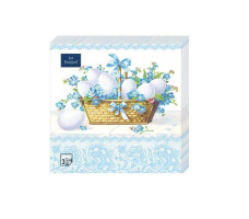 Салфетки Пасхальная корзина 33х33 см 20 шт арт. 37289