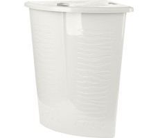 Корзина для белья Keeplex Regular угловая белое облако 50х37х54 см., 40 л. арт. KL170011048