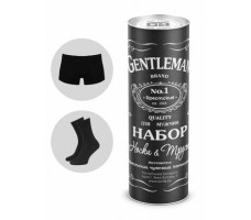 Комплект (трусы и носки) 4100, р.86,90/m-27, черный