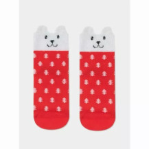 Носки детские Conte-Kids New year 909 красный р.11-12 арт. 21С-64СП Носки детские Conte-Kids New year 909 красный р.11-12 арт. 21С-64СП