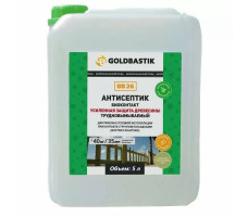 Антисептик Биоконтакт GOLDBASTIK BB 26 усил. защ. древ. 5л