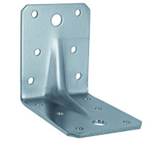 Уголок крепежный усиленный 130x130x100x2,0 мм KUU-130